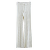 Women'S Fashion Casual Rib-Knit Flared Pants