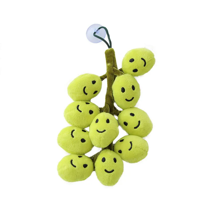 Kids Cute Cartoon Grape Fruit Plush Doll Toy