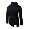 Fashion Style Men Cotton Long Sleeves Solid Color Special Design Button Coat