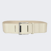 Women'S Fashion Casual Personality Alloy Pin Buckle Elastic Thick Leather Belt