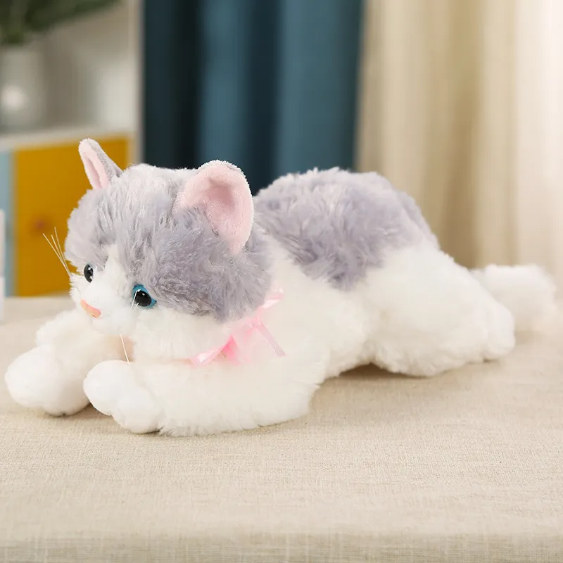 Kids Cute Simulation Cat Plush Toy Electrified Doll