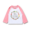 Children Kids Toddlers Fashion Girls Basic Casual Short Sleeve Letter Print T-Shirt