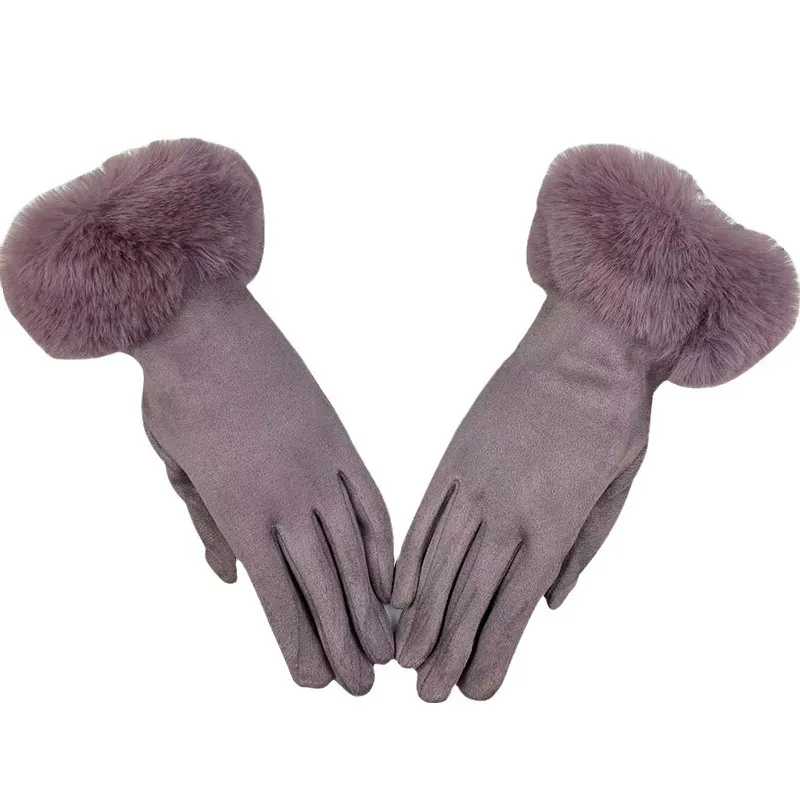 (Buy 1 Get 1) Women Warm Thickened Plush  Winter Gloves