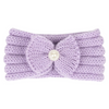 Kids Cute Bowknot Bunny Ears Wool Warm Headband