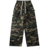 Men And Women Casual Camouflage Printed Loose Toe Cargo Pants