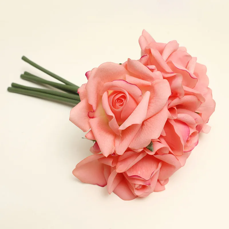 (Buy 1 Get 1) Home Decoration Ornament Touch Moisturizing Rose Artificial Flower