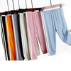 Kids Basic Striped Elastic Loose Casual Pants