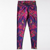 Leaves Print Slim Fit Sports Leggings Pants