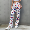 Women'S Fashion Casual Butterfly Printing Loose Trousers