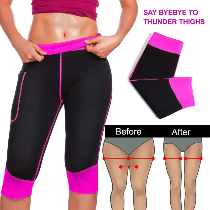 (Buy 1 Get 1) Women Fashion Line Color Block Sports Yoga Pants