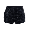 Women'S Fashion Casual Pu Rhombic Shorts