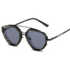 (Buy 1 Get 1) Men Punk Solid Color Metal Frame Sunglasses