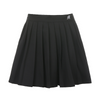 Women'S Fashion Casual Letter Embroidery High Waist Pleated Skirt