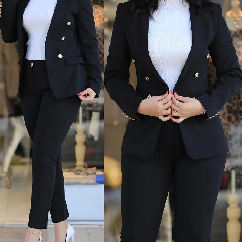 Women Casual Fashion Professional Suits