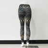 New Spider Web Print High-Waisted Elastic Sports Leggings Pants