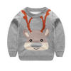 Kids Toddler Girls Boy Fashion Cartoon Christmas Elk Sweater