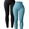 Women Sports Yoga Tight High Waist Solid Color Leggings Pants