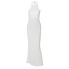 Women'S Fashion Sexy Halter Neck Sleeveless Slim Backless Hip Wrap Dress