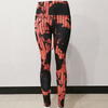 Abstract Lines Print Sexy High-Waisted Sports Yoga Pants