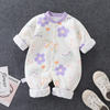 Kids Baby Girls Boys Spring Autumn Fashion Casual Cute Cartoon Pattern Long Sleeve Romper