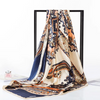 (Buy 1 Get 2) Women'S Fashion Geometric Pattern Printed Satin Silk Scarf