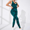 Women Fashion Tie-Dye Yoga Sports Jumpsuits