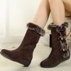 Women Winter Thick Bottom Boots Shoes