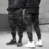 Fashion Belted Pocket Design Jogger Pants