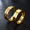 (Buy 1 Get 1) Fashion Inlaid Drill I Love You Couple Ring