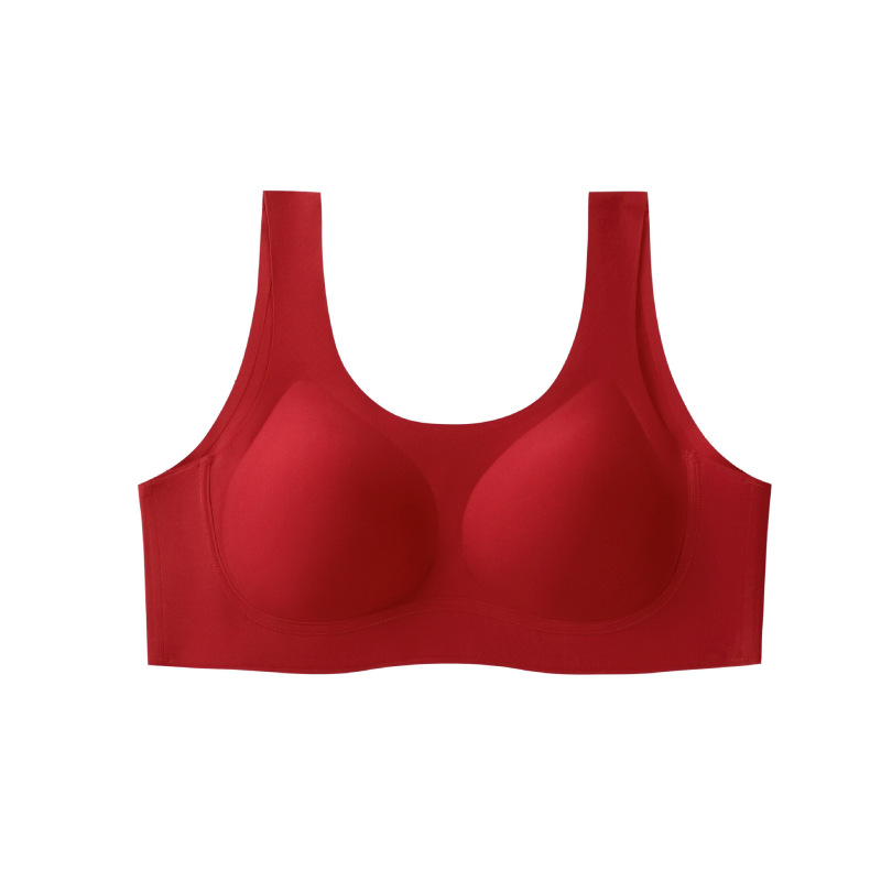 Women'S Comfortable No Trace Tito Side Shuttle Big Cup Back Button Bra