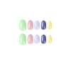 ( Buy 1 Get 2 ) Women Fashion Fresh Multicolor Wearable False Nails