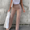 Casual Pants Autumn New Style Slightly Flared Trousers Fashion Wide Leg Pants Women