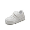 Kids Boys Girls Spring Autumn Fashion Casual White Lace-Up Velcro Low Top Flat Sneakers Shoes