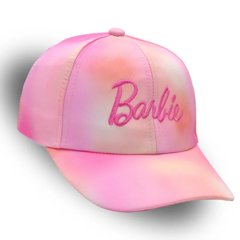 Kids Girls Fashion Casual Cute Rainbow Color Embroidered Alphabet Baseball Cap