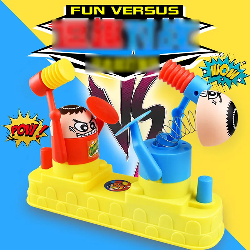 Kids Creative Fun Desktop Sparring Doll Villain Parent-Child Interaction Offensive Defensive Battle Doll Intelligent Decompression Toys