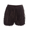 Women'S Fashion Casual Mesh Ruffled Shorts