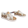 KIDS Girls Boys Spring Autumn Fashion Casual Color Matching Leopard Breathable Star Board Shoes