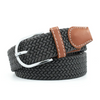 Unisex Stretch Elastic Braided Canvas Belt