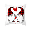 (Buy 1 Get 2) Cartoon Santa Claus Print Letter Pillowcase