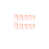 ( Buy 1 Get 2 ) Women Fashion Frosted Orange Gradient Removable False Nails SKU: T10384D111C Min.Order: 3