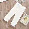 Baby Rib-Knit Long Sleeve Sleepwear Tops Pants Set