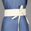 Women Fashion Solid Color Wide Leather Bowknot Tight Waistband For Dress