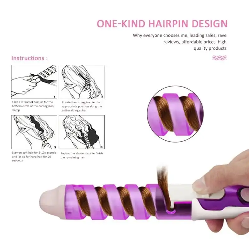 Buy 1 get 1 Insulate Against Heat Constant Temperature Hair Curling Tool