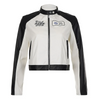 Women Motorcycle Street Contrast PU Jacket