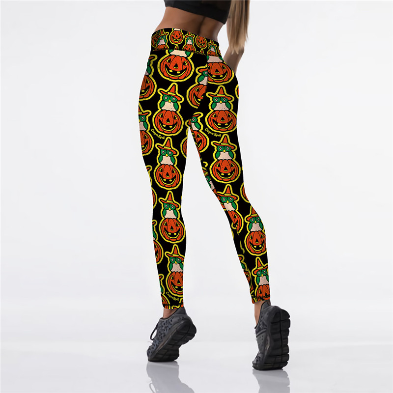 Women Halloween High Waisted Leggings