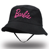 Kids Baby Unisex Summer Fashion Casual Cute Barbie Powder Embroidery Fisherman Hat