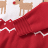 Kids Toddler Boys Girls Fashion Casual Cute Christmas Deer Round Neck Long Sleeve Knitwear Sweater