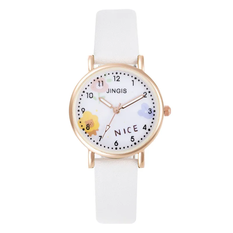 Kids Cute Little Fresh College Style Dial Watch