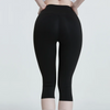 Women Naked Seamless High Waist Hip Lift Sports Leggings