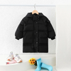 Kids Toddler Girls Boys Autumn Winter Fashion Casual Cute Solid Color Zipper Padded Coat